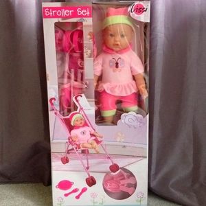 STROLLER DOLL SET